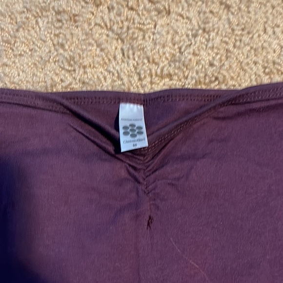 American Apparel strapless bodysuit in purple/plum - Picture 4 of 4